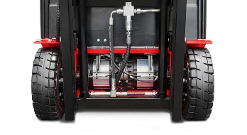  双电机双减速箱驱动单元